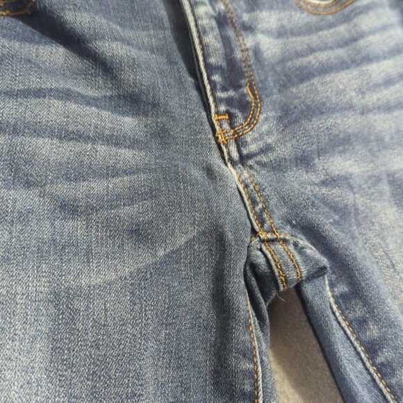 Judy Blue Jeans Women's 27 Blue Skinny Fit Denim Distressed - Picture 5 of 13